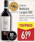 ALDI Nord Horstmar - Nebbiolo Langhe DOC Angebot im Prospekt Nebbiolo Langhe DOC bei ALDI Nord im Horstmar Prospekt für 6,99 €