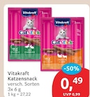CatStick Ente & Kaninchen im budni Prospekt CatStick Ente & Kaninchen von Vitakraft im aktuellen budni Prospekt für 0,49 €