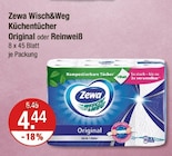 Wisch&Weg Küchentücher Original oder Reinweiß bei V-Markt im Prospekt "" für 4,44 €