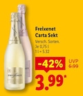 Carta Sekt Angebote von Freixenet bei Lidl Dresden für 3,99 €