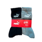 Mi-chaussettes de sport homme - PUMA en promo chez Carrefour Brest à 10,99 €