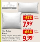 Kissen Angebote von John Cotton bei Lidl Freital für 7,99 €