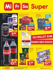 Rindfleisch im Netto Marken-Discount Prospekt "Aktuelle Angebote" mit 55 Seiten (Augsburg)