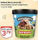 Half Baked Angebote von Unilever Ben & Jerry's bei GLOBUS Pirmasens für 3,79 €