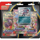 Pack 3 boosters Pokémon Méga-Evolution - Flammes Fantasmagoriques - POKEMON - Carrefour Market à Montluçon Pack 3 boosters Pokémon Méga-Evolution - Flammes Fantasmagoriques - POKEMON en promo chez Carrefour Market Montluçon à 17,99 €