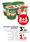 Yaourt aux fruits - Activia dans le catalogue Super U