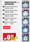 Lithium-Knopfzellen Angebote bei Marktkauf Heidenheim für 0,95 €