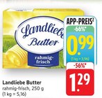 Butter Angebote von Landliebe bei E center Pirmasens für 0,99 €