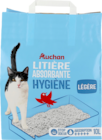 LITIÈRE ABSORBANTE LÉGÈRE POUR CHAT AUCHAN - AUCHAN dans le catalogue Auchan Hypermarché