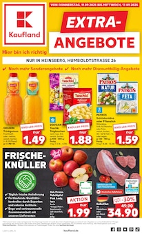 Aktueller Kaufland Prospekt "EXTRA-ANGEBOTE" Seite 1 von 8 Seiten