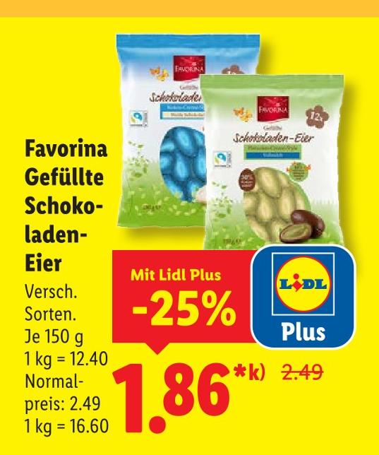 Gefüllte Schokoladen-Eier