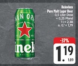 Aktuelles Pure Malt Lager Beer Angebot bei EDEKA in Leipzig ab 1,19 €