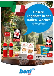 Pasta im boni Center Prospekt "Unsere Angebote der Woche!" mit 8 Seiten (Dortmund)