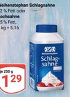 Aktuelles Schlagsahne Angebot bei GLOBUS in Salzgitter ab 1,29 €