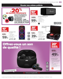 Offre Thomson dans le catalogue Carrefour du moment à la page 23