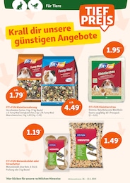 Kleintierstreu Angebot im aktuellen Fressnapf Prospekt auf Seite 4