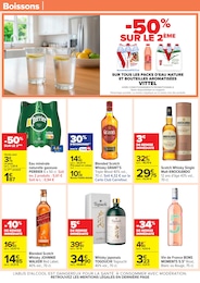 Prix et réduction Vittel dans le prospectus Carrefour en cours Offre Vittel dans le catalogue Carrefour du moment à la page 39