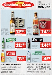 Aktueller Getränke Oase Prospekt mit Warsteiner, "Aktuelle Angebote", Seite 1