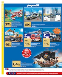 Prix et réduction Playmobil dans le prospectus Carrefour en cours Offre Playmobil dans le catalogue Carrefour du moment à la page 40