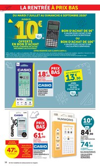 Promotion Livre dans le prospectus Super U, valable du 11/08/2026 au 30/08/2026 Promo Livre dans le catalogue Super U du moment à la page 16