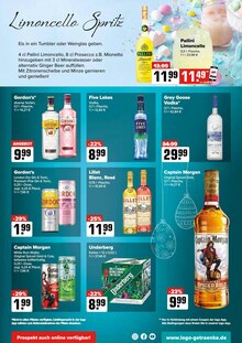 Vodka im Logo Getränkemarkt Prospekt "Aktuelle Angebote" mit 8 Seiten (Kassel)