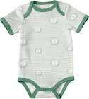 dm-drogerie markt Münsingen - Body Kurzarm mit Löwen-Muster, grün, Gr. 86/92 Angebot im Prospekt Body Kurzarm mit Löwen-Muster, grün, Gr. 86/92 bei dm-drogerie markt im Münsingen Prospekt für 6,50 €