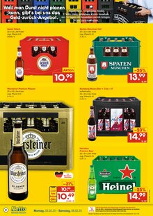 Bier im Netto Marken-Discount Prospekt "DER ORT, AN DEM DU IMMER AUSGEZEICHNETE PREISE FINDEST." mit 6 Seiten (Hürth)