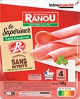 Jambon Supérieur Label Rouge Conservation Sans Nitrite Sans Couenne à Intermarché Contact dans Morcenx