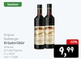 Konsum Bannewitz - Kräuterlikör Angebot im Prospekt Kräuterlikör bei Konsum im Bannewitz Prospekt für 9,99 €
