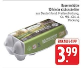 EDEKA Chemnitz - 10 frische sächsische Eier Angebot im Prospekt 10 frische sächsische Eier bei EDEKA im Chemnitz Prospekt für 3,99 €