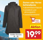 Damen oder Herren Softshelljacke bei Netto Marken-Discount im Uebigau Prospekt für 19,99 €