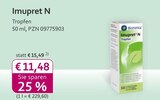 Imupret N Angebot in Balzhausen Imupret N im aktuellen Prospekt bei mea - meine apotheke in Balzhausen