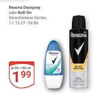 Deospray im Angebot bei GLOBUS in Viersen Deospray Angebote von Rexona bei GLOBUS Viersen für 1,99 €