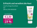 fruchtiges Duschbad bei mea - meine apotheke im Prospekt "" für 2,50 €