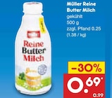 Aktuelles Reine Butter Milch Angebot bei Netto Marken-Discount in Salzgitter ab 0,69 €
