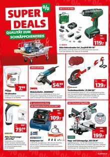 Bohrmaschine im Hagebaumarkt Prospekt "SUPER DEALS" mit 8 Seiten (Moers)