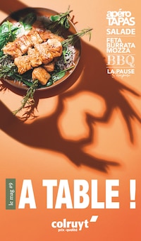 Prospectus Colruyt en cours, "A TABLE !", page 1 sur 16
