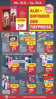 ALDI Nord Prospekt der aktuellen Woche, gültig von 25.08.2025 bis 30.08.2025 Aktueller ALDI Nord Prospekt "Aktuelle Angebote" mit 45 Seiten