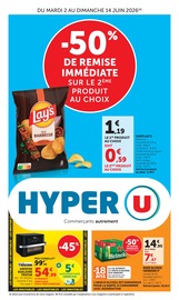 Promos Cuisine dans le catalogue "-50% DE REMISE IMMÉDIATE SUR LE 2ÈME PRODUIT AU CHOIX" de Hyper U Cuisine en promo dans le catalogue Hyper U à la page 1