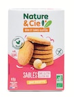 Sablés pur beurre sans gluten - NATURE & CIE en promo chez Naturalia Sablés pur beurre sans gluten - NATURE & CIE dans le catalogue Naturalia