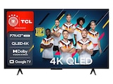 43P7K QLED Google TV (Flat, 43 Zoll / 109 cm, UHD 4K, SMART TV) von TCL im aktuellen MediaMarkt Saturn Prospekt für 369,00 €