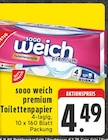 sooo weich premium Toilettenpapier im Angebot bei E center in Neuss sooo weich premium Toilettenpapier Angebote von EDEKA bei E center Neuss für 4,49 €