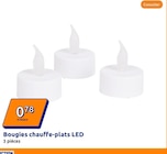 Promo Bougies chauffe-plats LED à 0,78 € dans le catalogue Action à Les Herbiers