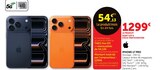 iPhone 17 Pro - Apple - Hyper U à Sotteville-lès-Rouen iPhone 17 Pro - Apple en promo chez Hyper U Sotteville-lès-Rouen à 1 299,00 €