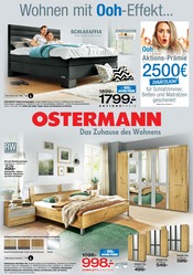 Aktueller Ostermann Prospekt mit Bett, "Wohnen mit Ooh-Effekt…", Seite 1