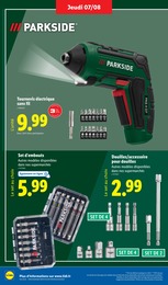 Offre Tournevis dans le catalogue Lidl du moment à la page 36