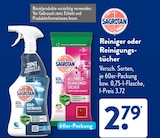 Reiniger im ALDI SÜD Prospekt Reiniger von Sagrotan im aktuellen ALDI SÜD Prospekt für 2,79 €