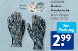 Garten-Handschuhe Angebote von GARDENLINE bei ALDI SÜD Ludwigshafen für 2,99 €