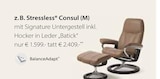 Relaxsessel Consul (M) von Stressless im aktuellen Segmüller Prospekt für 1.599,00 €