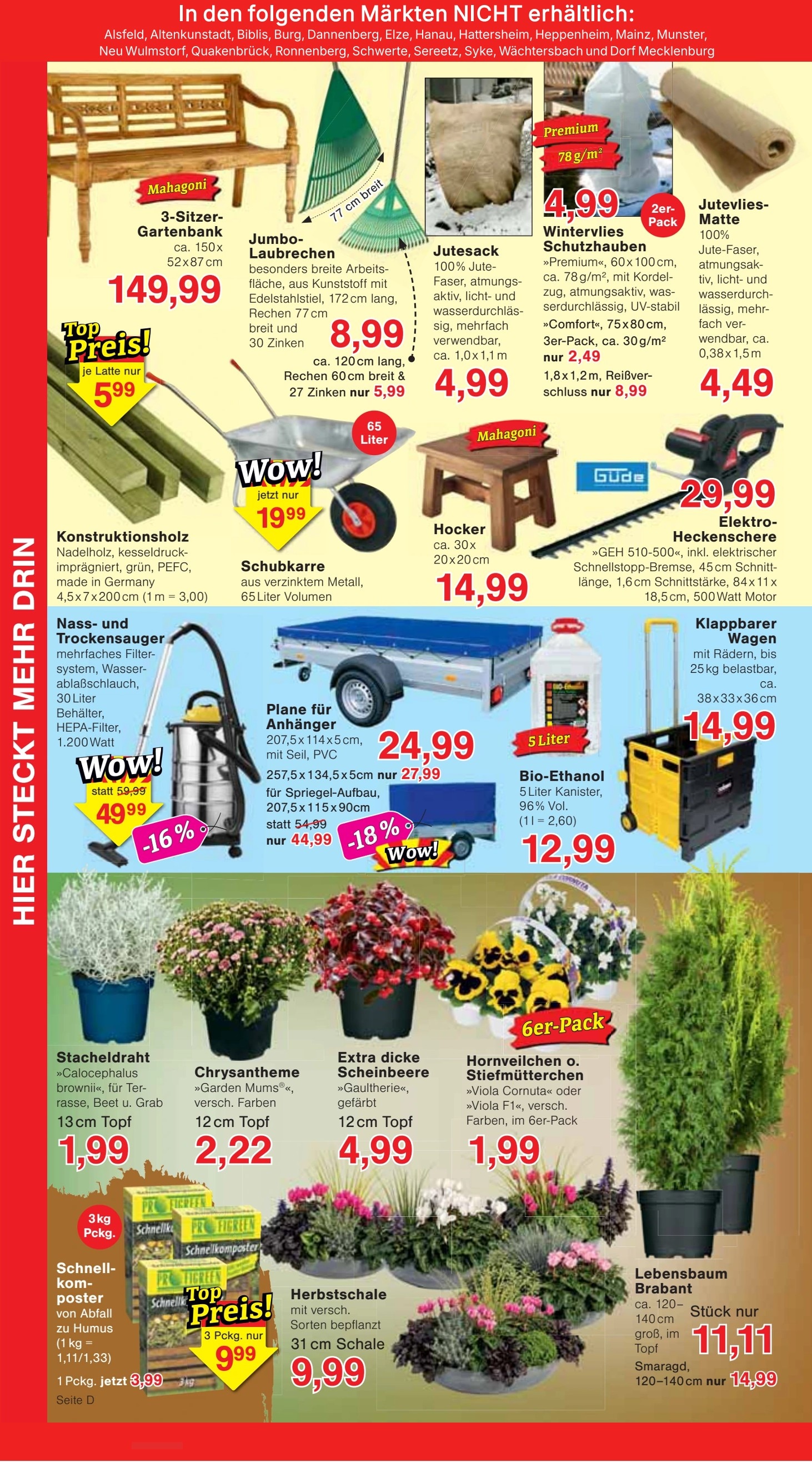 Jawoll Blumen Angebot ᐅ Finde den Preis im aktuellen Prospekt